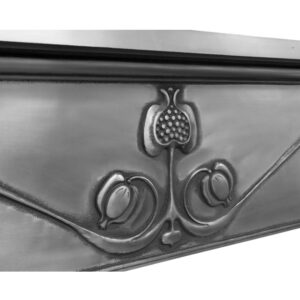 The Art Nouveau Cast Iron Mantel