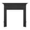 The Belgrave Cast Iron Mantel in Black