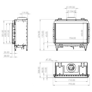 Alternative view of Element 4 Summum 70 F