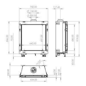 Alternative view of Element 4 Cupido 70 BF