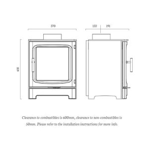 Woodrow 4 Eco Wood Burning Stove 
