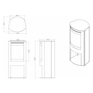 Element 4 Club Ovation E Stove