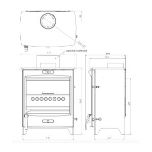 Fireline FX5W Multi-Fuel Stove