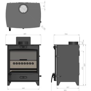 Fireline 8kW Multi-Fuel Stoves