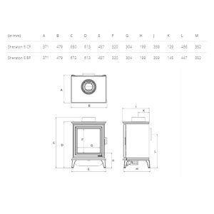 Gazco Sheraton 5 Gas Stove
