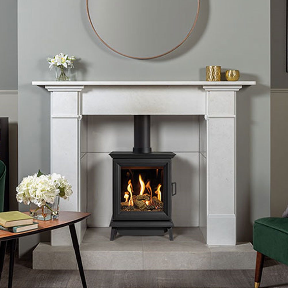 Stockton2 Small Gas Stoves and Medium Gas Stoves - Fires of London Ltd