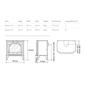 Gazco Stockton 5 Gas Stove