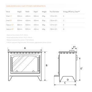 Gazco Marlborough2 Gas Stoves