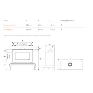 Gazco Studio 1 Freestanding Gas Stove