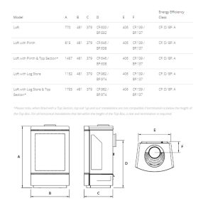Gazco Loft Gas Stove