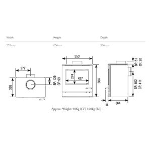 Gazco CL8 Gas Stove