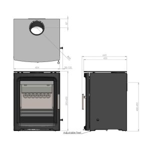 Purevision PV5 Multi-Fuel Stove
