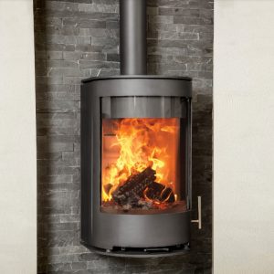 Purevision PVR Cylinder Hang On Wall Multi-Fuel Stove