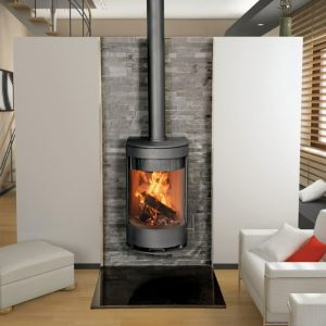 Purevision PVR Cylinder Hang On Wall Multi-Fuel Stove