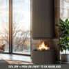 Planika Pillar Fireplace