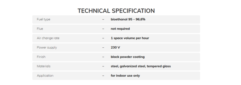 Prime Fire 2.0 Technical Specification