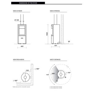 Stuv 30-Compact Wood Burning Stove
