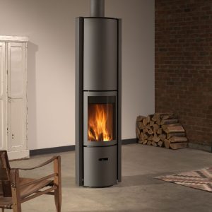 Stuv 30-Compact H With Accumulation Wood Burning Stove