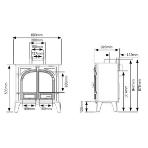 Stovax Stockton 5 Wide