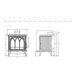 Stovax Huntingdon 30