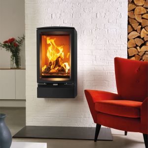 Stovax Vogue Midi T Wall Hung Wood & Multi-Fuel Stoves