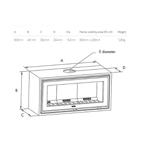 Stovax Studio Air 1 Freestanding Wood Burning Stoves
