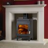 Burley Hollywell Wood Burning Stove - With Cover Plate