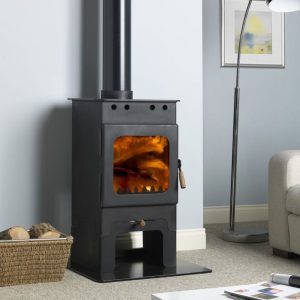 Burley Hollywell Wood Burning Stove - With Legs