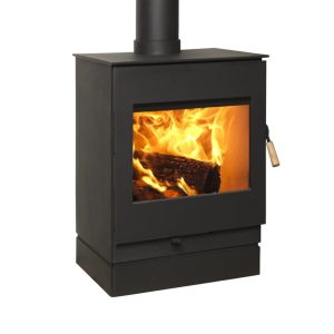 Burley Swithland Wood Burning Stove - With Base
