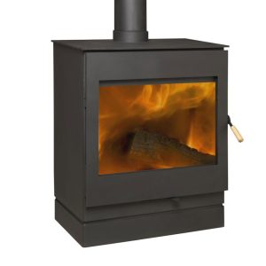 Burley Bosworth Wood Burning Stove - With Base