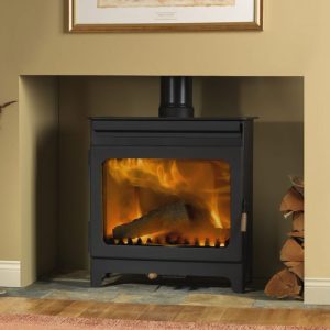 Burley Wakerley Wood Burning Stove - With Cover Plate