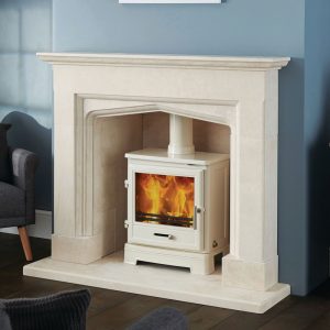 The Astwick Mantel in Corinthian Stone