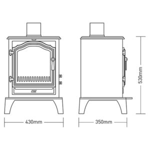 Esse 500 Eco Design Ready Stove