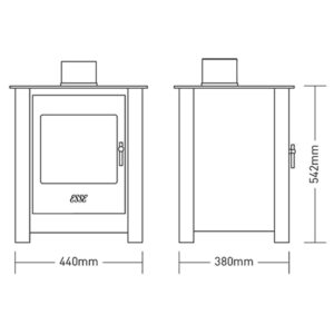 Esse 525 Eco Design Ready Stove 