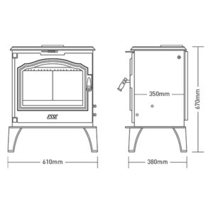 Esse 705 Eco Design Ready Stove