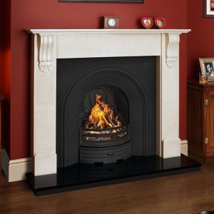 The Victoria Arched Insert - Black