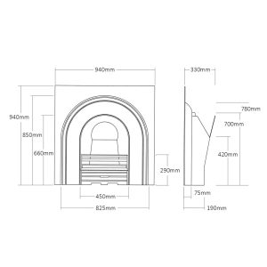 The Victoria Arched Insert