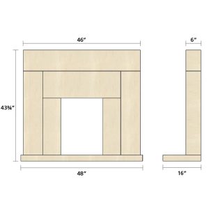 Alternative view of The Ancona Mantel