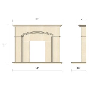 Alternative view of The Cambridge Mantel