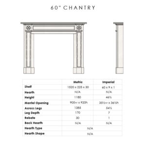 The Chantry Mantel 60