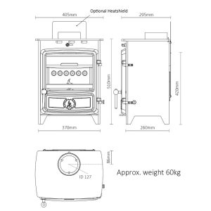FDC5 Eco Multi-Fuel Stove