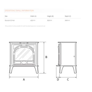 Gazco Stockton 2 Small Electric Stove