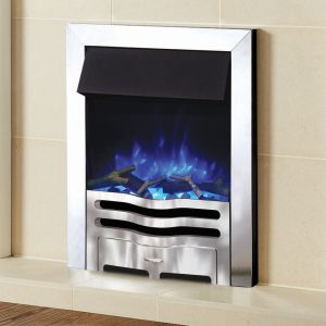 Logic2 Wave - Polished Steel - Log Blue Flame