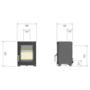 The Aspect 4 Compact Eco Stove