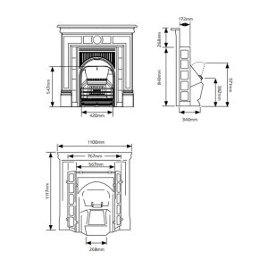 Alternative view of Combination Tiled Insert