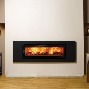 Stovax Studio 3 Wood Burning Inset Fire - Steel