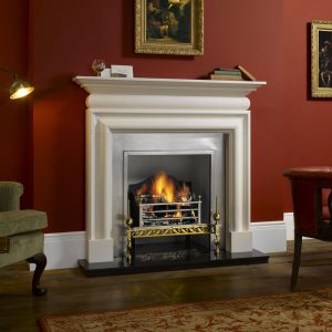 The Cavendish Bolection Stone Mantel