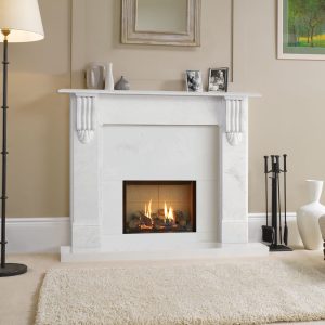 The Victorian Corbel Stone Mantel