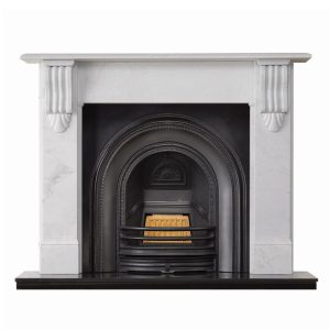 The Victorian Corbel Stone Mantel