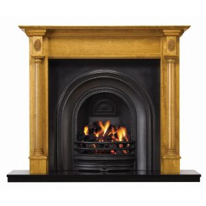 The Regency Wood Mantel in Waxed Antique Pine